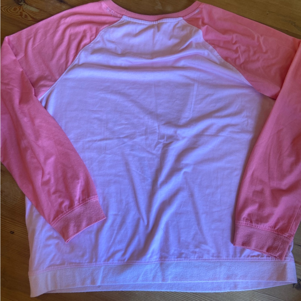 Disney Minnie Mouse Pink Pajama Top - Eat, Sleep, Disney, Repeat - Picture 4 of 4